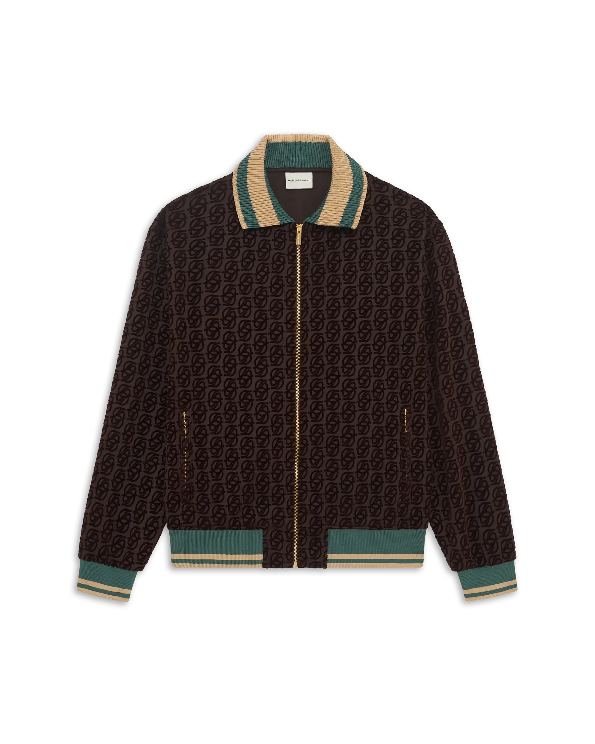 La Track Jacket Monogramme – Drôle de Monsieur