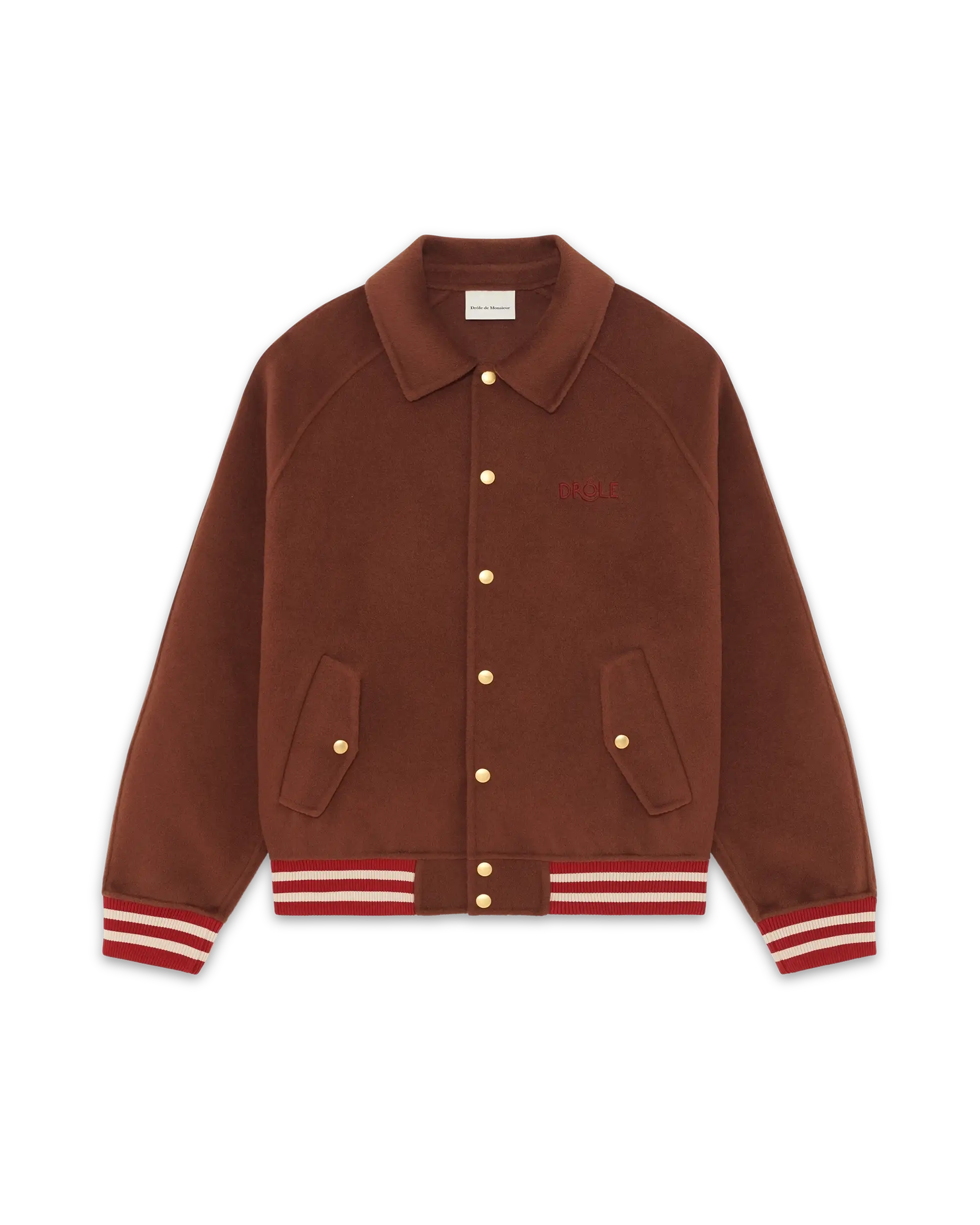 DROLE DE MONSIEUR ゴブランジャケット Dark brown monogram jacket – Drôle de Monsieur