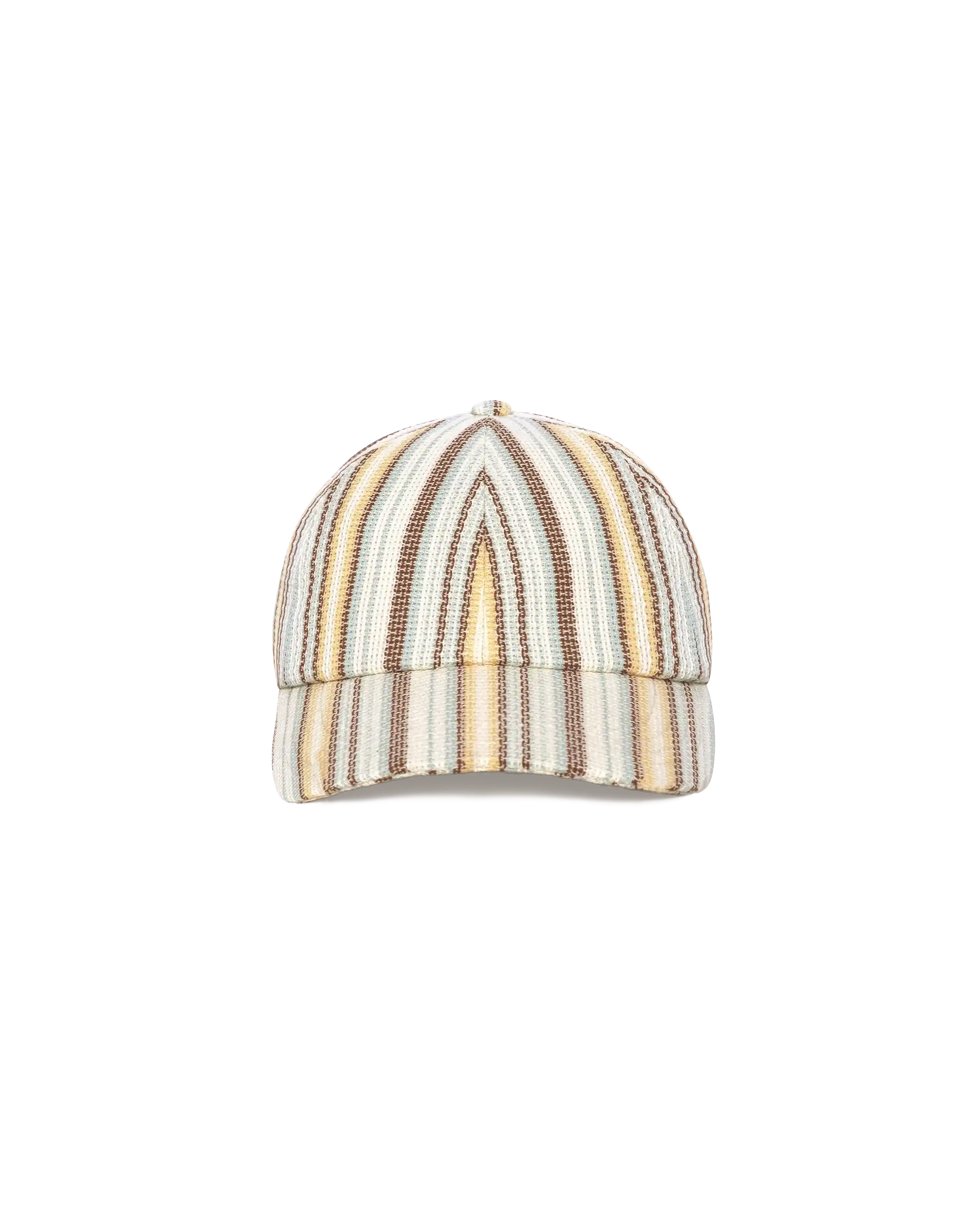 White cotton striped cap – Drôle de Monsieur