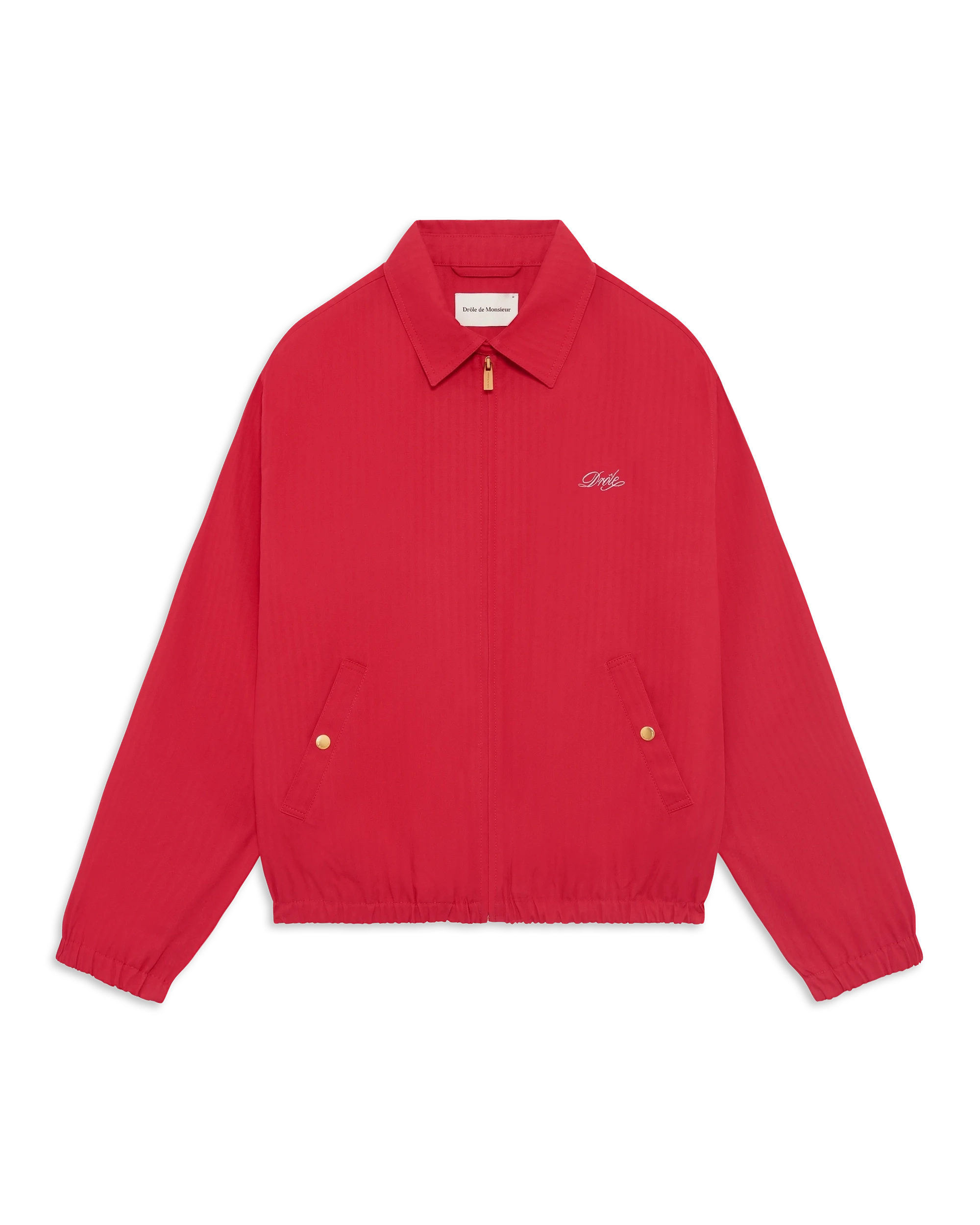 Drôle red cotton jacket – Drôle de Monsieur