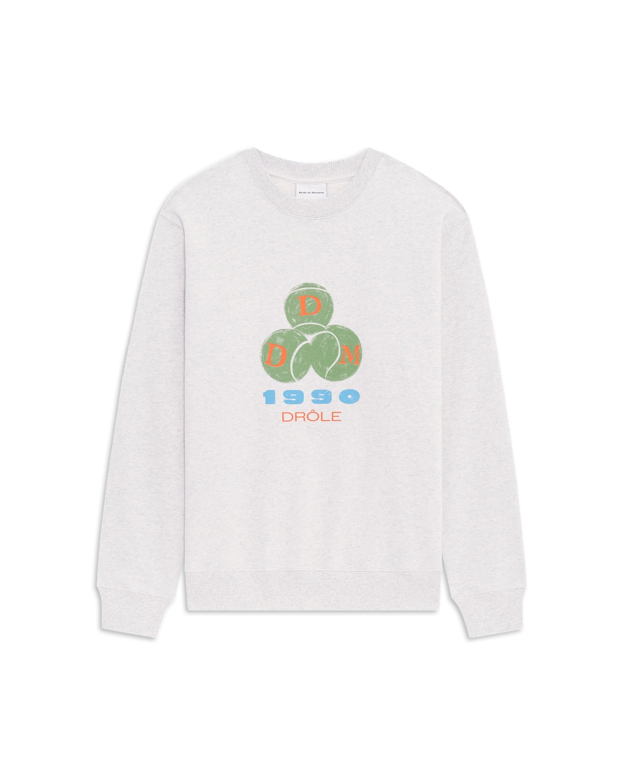 Drôle 1990 grey sweatshirt – Drôle de Monsieur