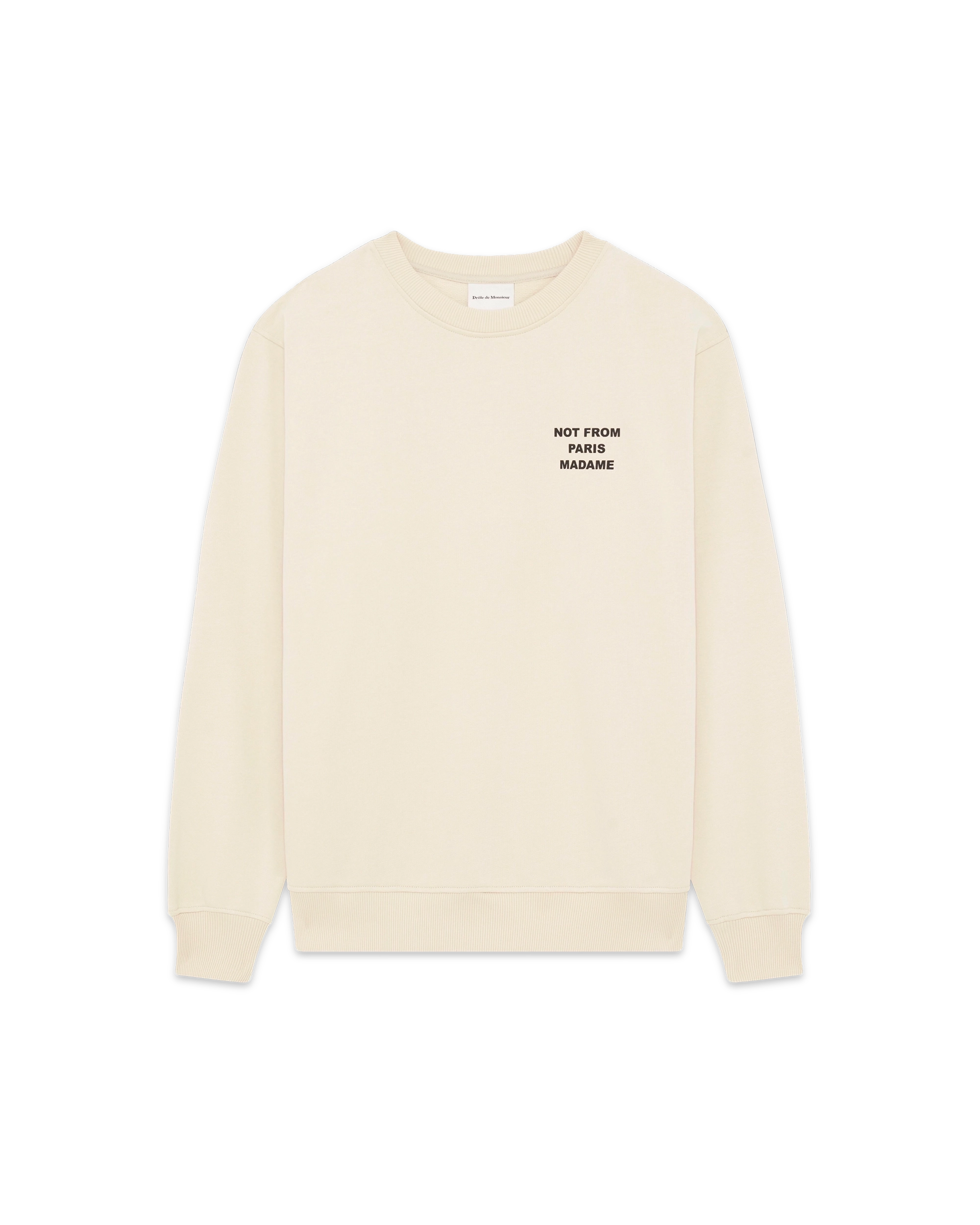 Mastic Cotton Slogan Sweatshirt – Drôle de Monsieur