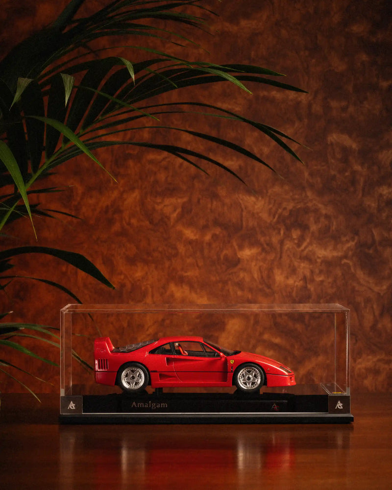 Ferrari f40 (1987) burago chrome - Collection Ferrari f40 (1987) burago chrome - Collection