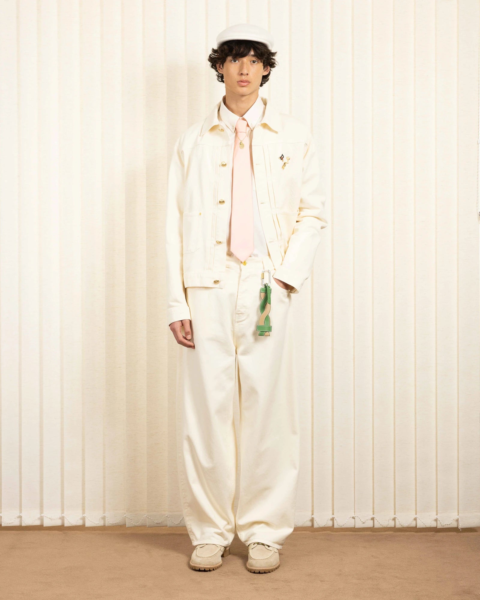 White Cotton Denim Jacket White Cotton Denim Jacket