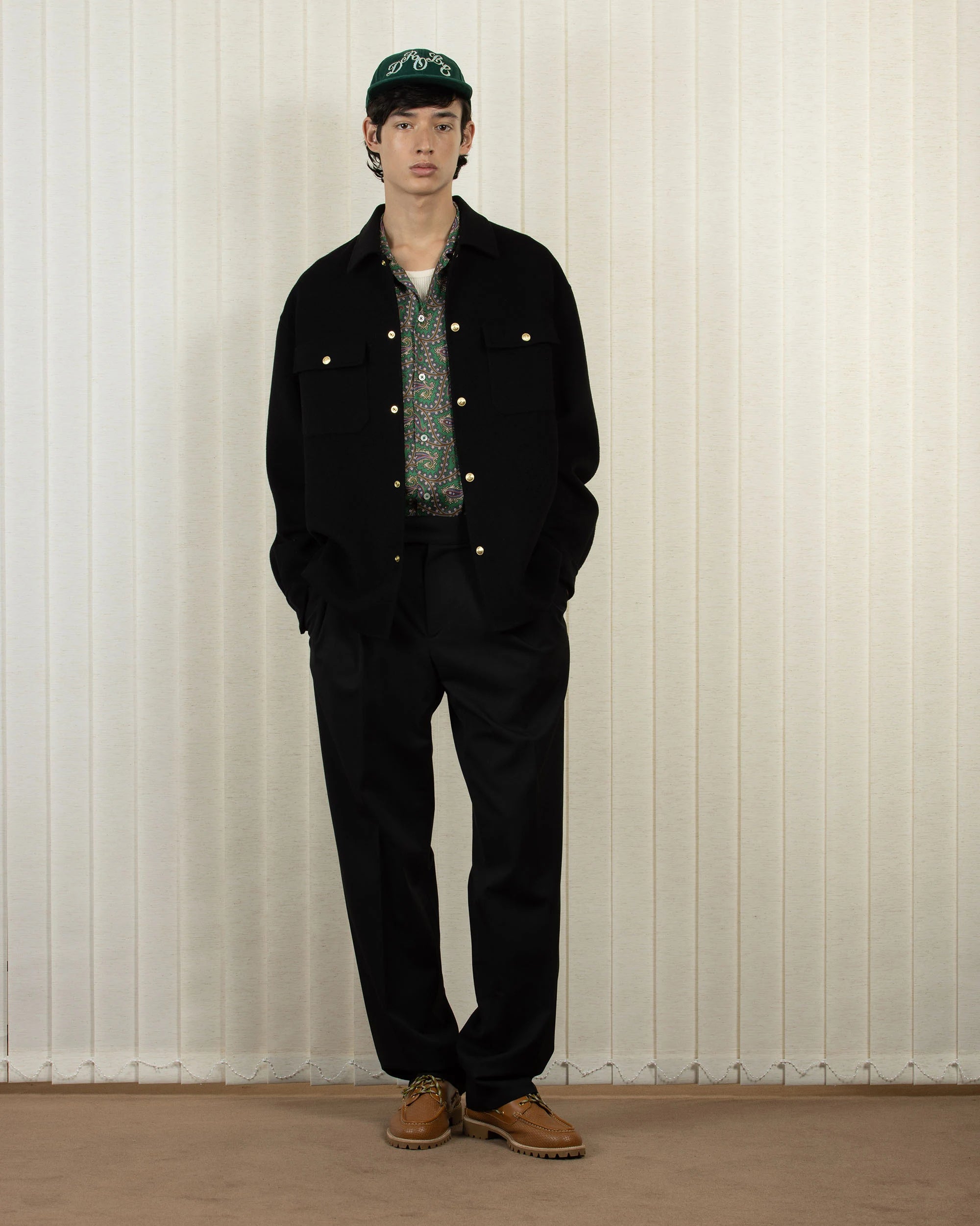 Tシャツ・カットソー DROLE DE MONSIEUR FW25 La Surchemise Laine (HJT254WO031 BL) La Surchemise Laine