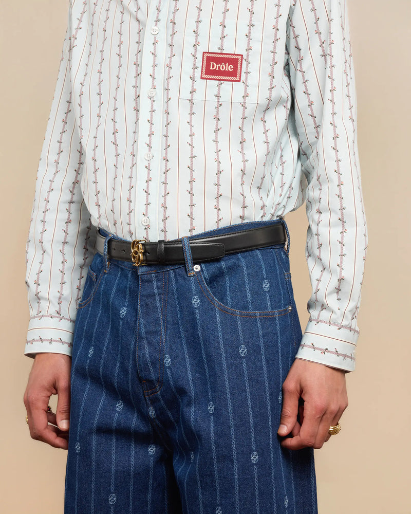 La Cravate Rayure Monogramme - Drôle de Monsieur - 3