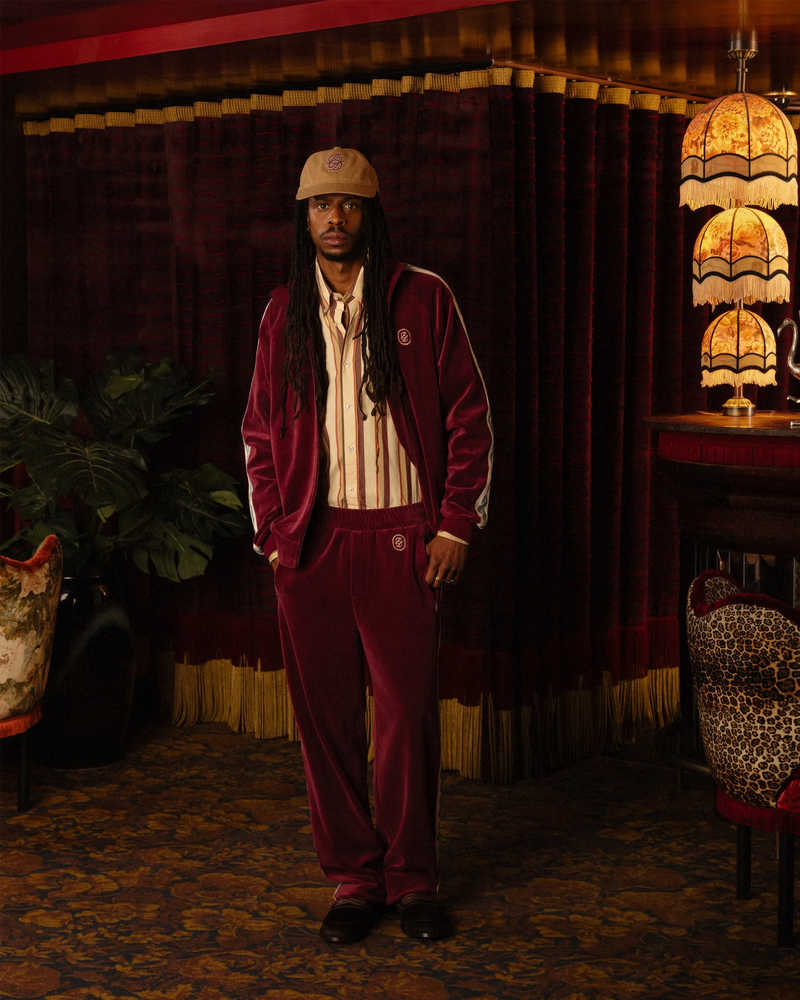 Burgundy velvet pants – Drôle de Monsieur Burgundy velvet pants – Drôle de Monsieur
