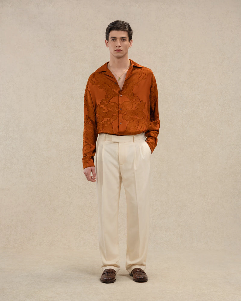 Pantalon Elastiqué Jacquard - Drôle de Monsieur - 3