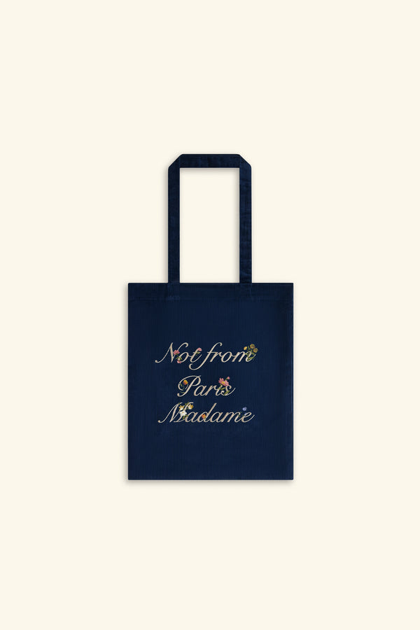 Le Tote Bag Corduroy Dr le Dr le de Monsieur