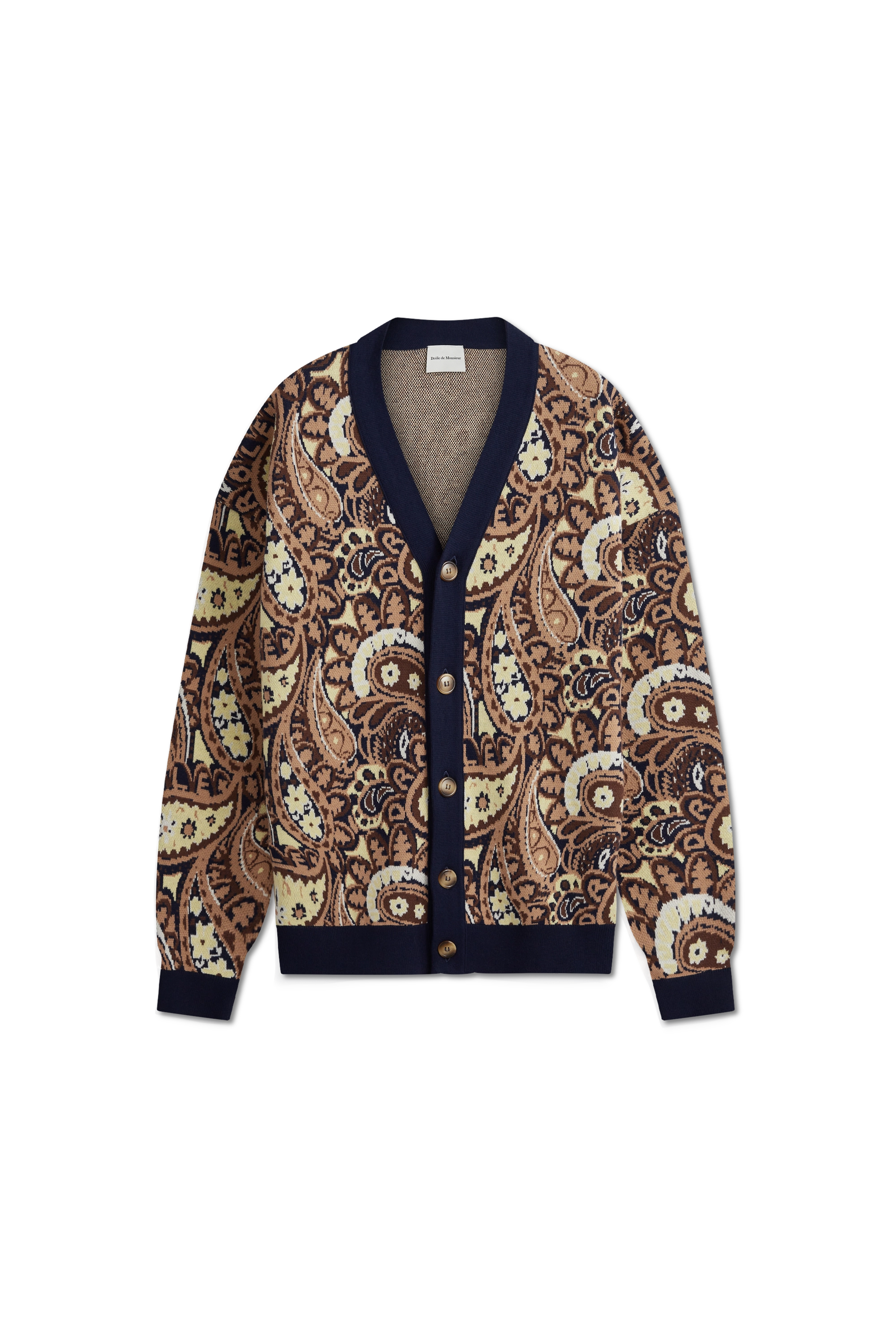 Le Cardigan Paisley Dr le de Monsieur