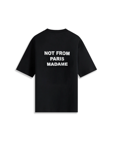 Tシャツ・カットソー DROLE DE MONSIEUR T-SHIRT IN COTONE (TS203 CO002OPTICWHITE) DDM-Permanent-07_2.