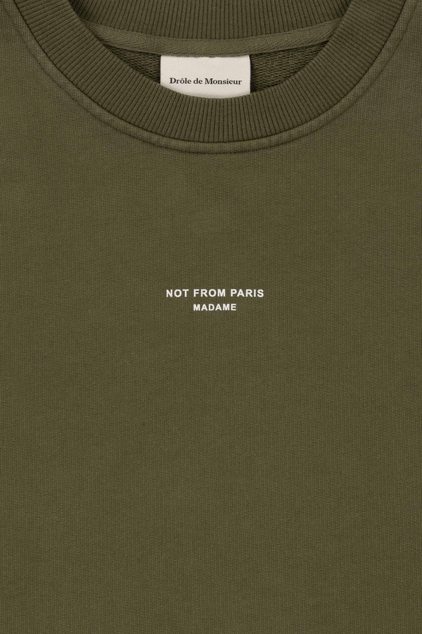 Le Sweatshirt Slogan Classique - image 2