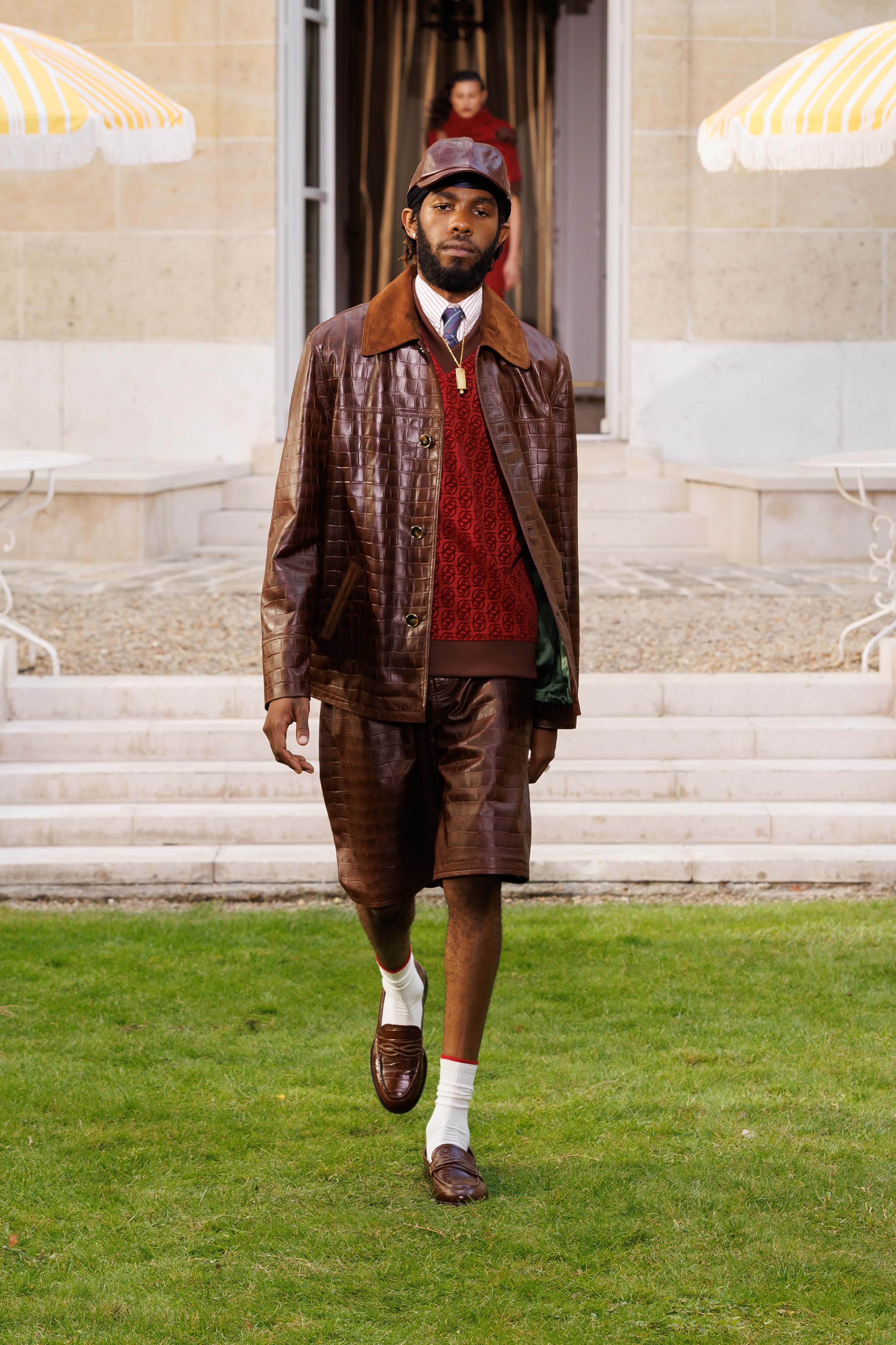 パーカー・フーディ DROLE DE MONSIEUR SS25 (HO168 CO127LIGHTPINK) Runway Show SS25