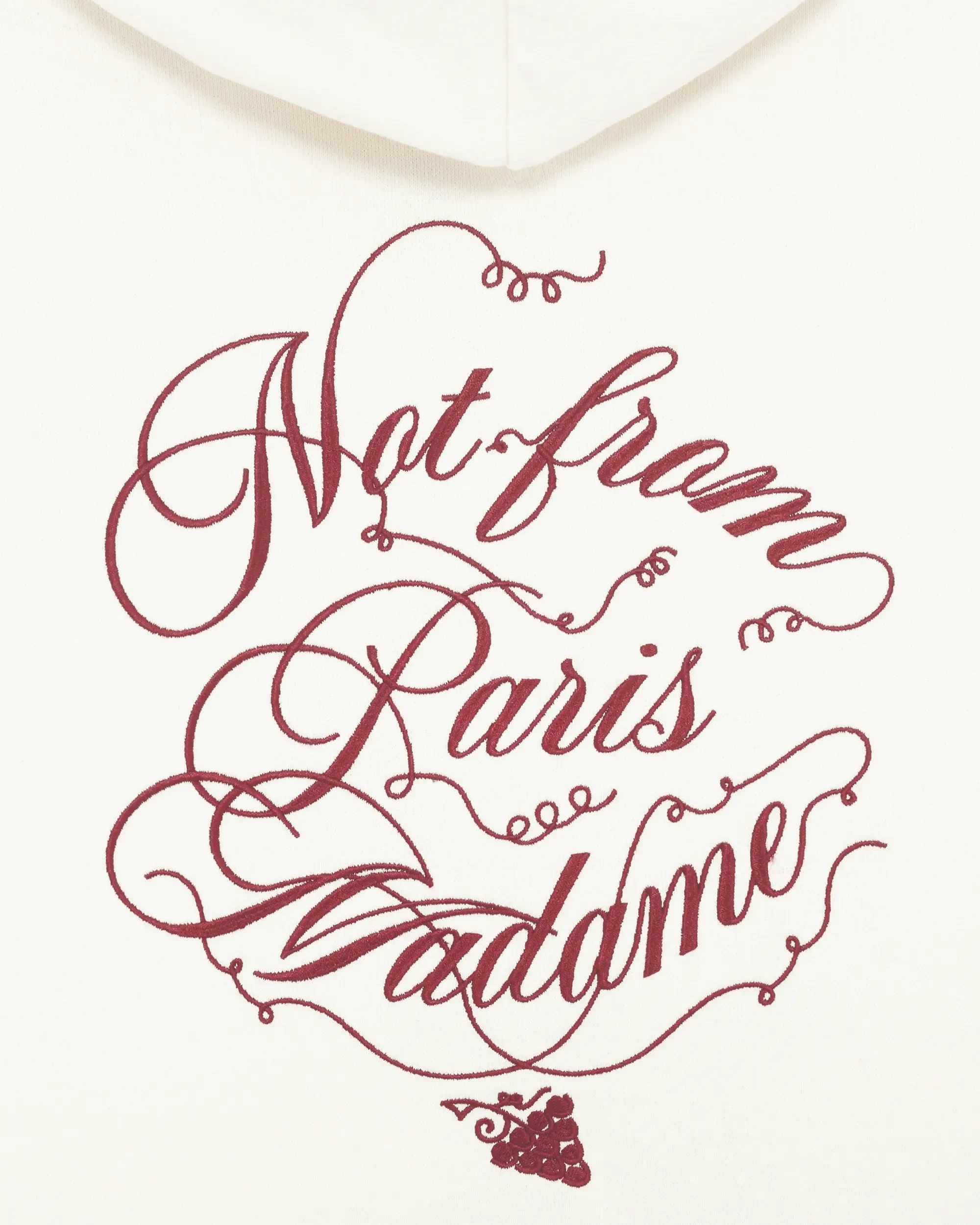 Le Hoodie Slogan Vignes Le Hoodie Slogan Vignes