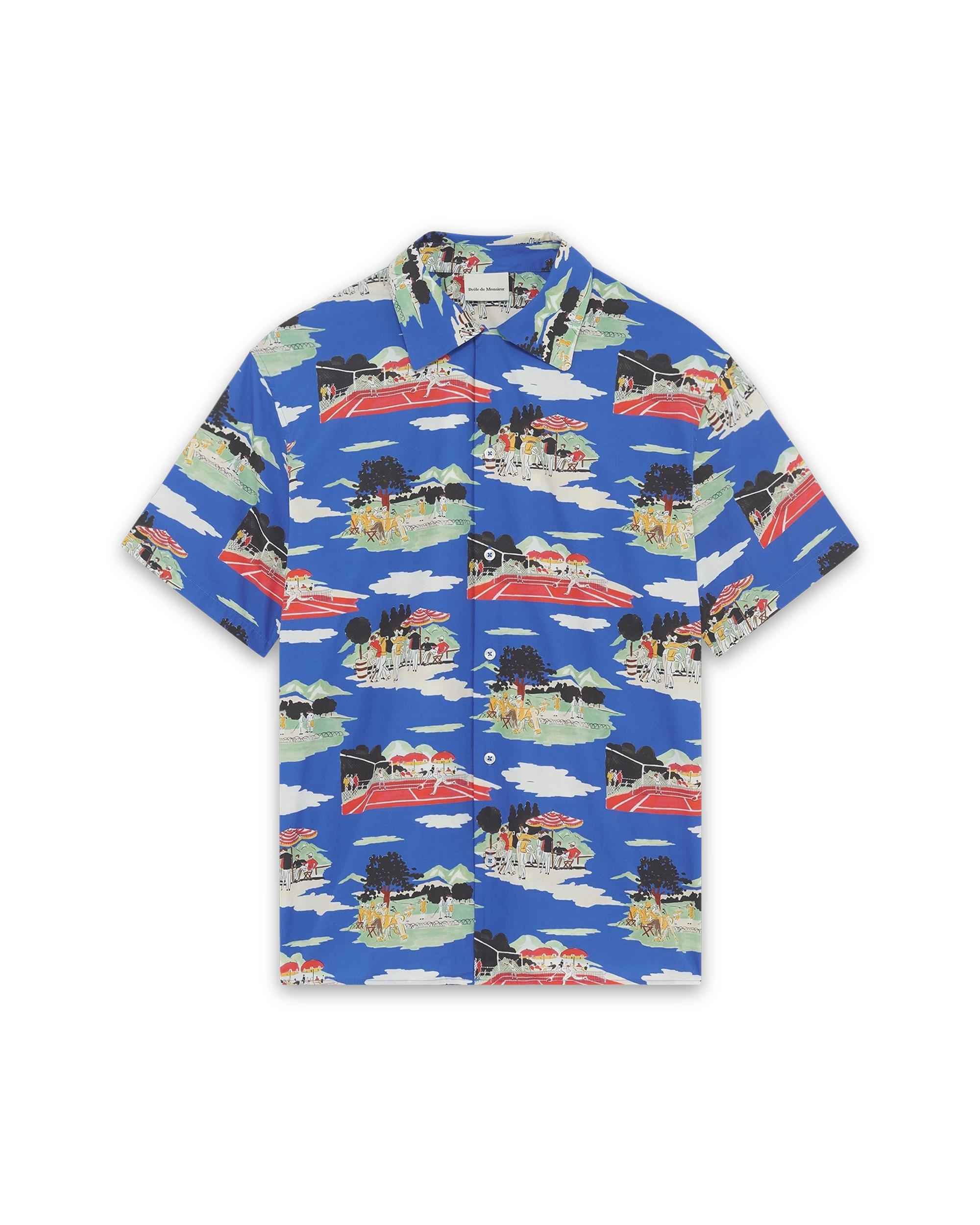 Blue Cotton Country Shirt Blue Cotton Country Shirt