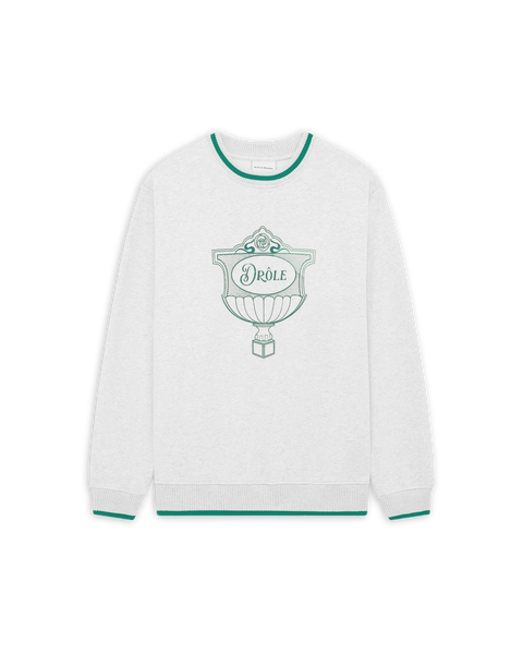 パーカー・フーディ DROLE DE MONSIEUR Blue Hoodie with Logo in Cotton Man Drôle De Monsieur Blue Hoodie With Logo In Cotton Man In