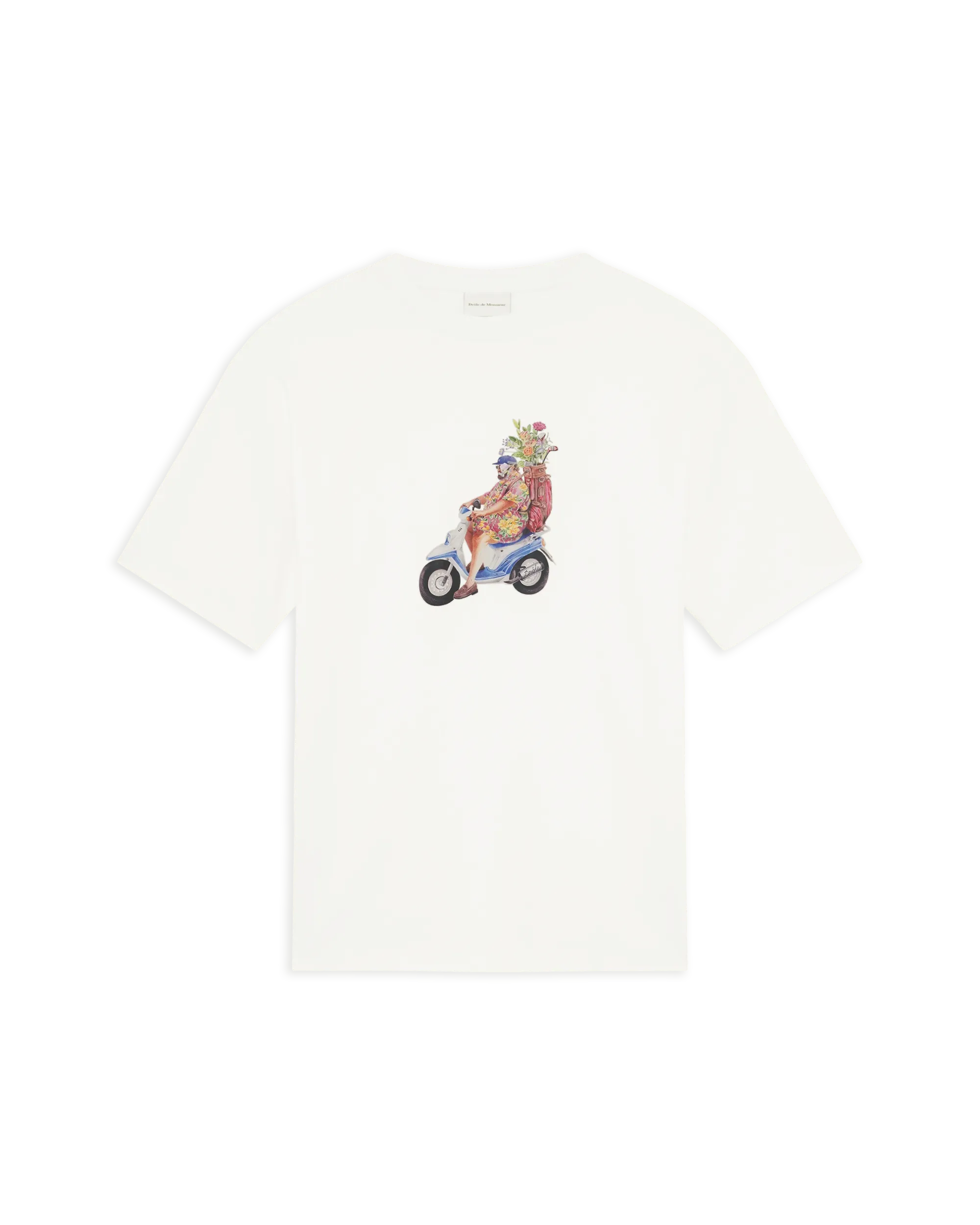 White Cotton Golfer T-Shirt White Cotton Golfer T-Shirt