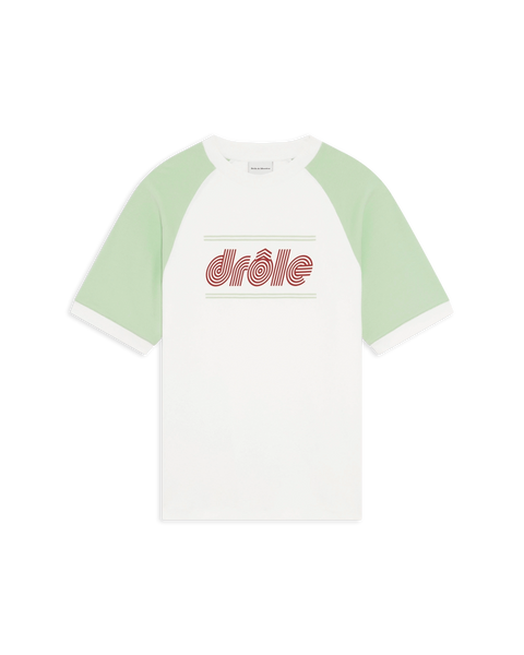 Drole De Monsieur PERMTS203CO002DGN 関税送料込 Drôle de Monsieur Perm-TS203-CO002-Dgn Le T-shirt Ggreen