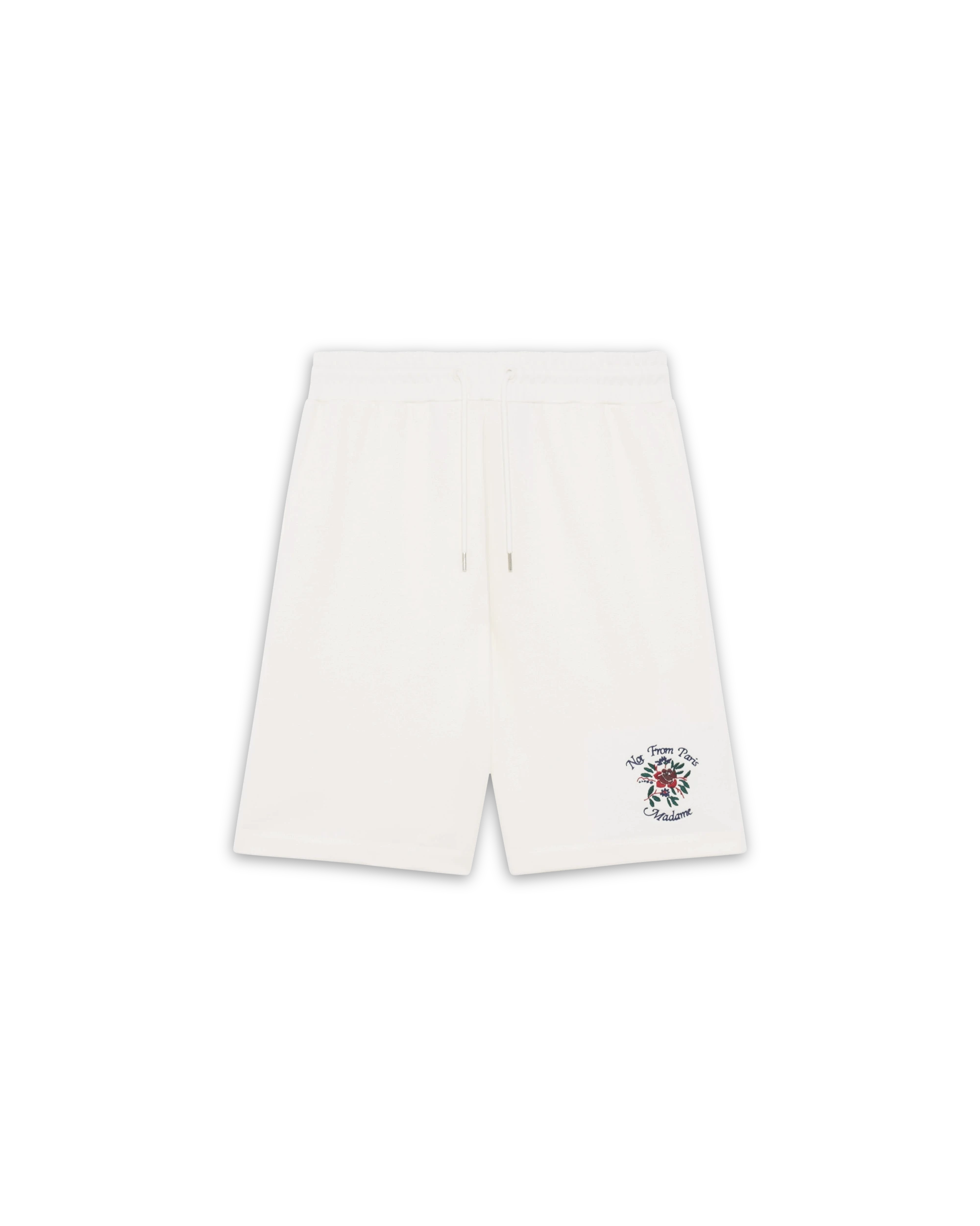 Not from Paris Madame white shorts – Drôle de Monsieur