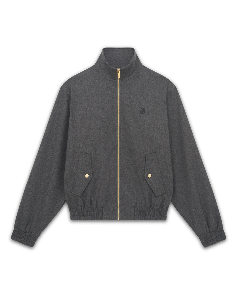 Gray flannel jacket – Drôle de Monsieur Gray flannel jacket – Drôle de Monsieur