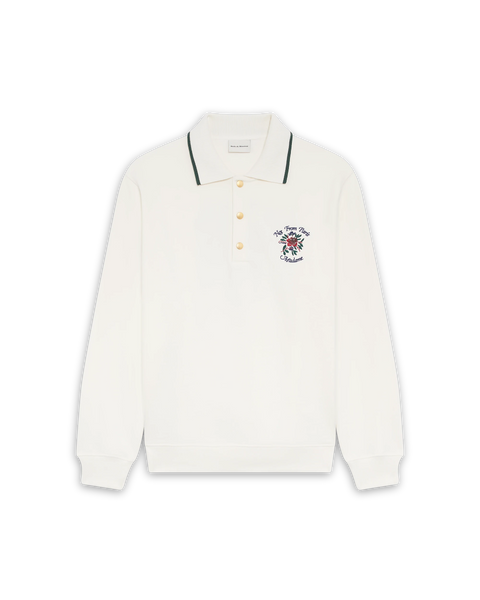 Not from Paris Madame white polo shirt – Drôle de Monsieur