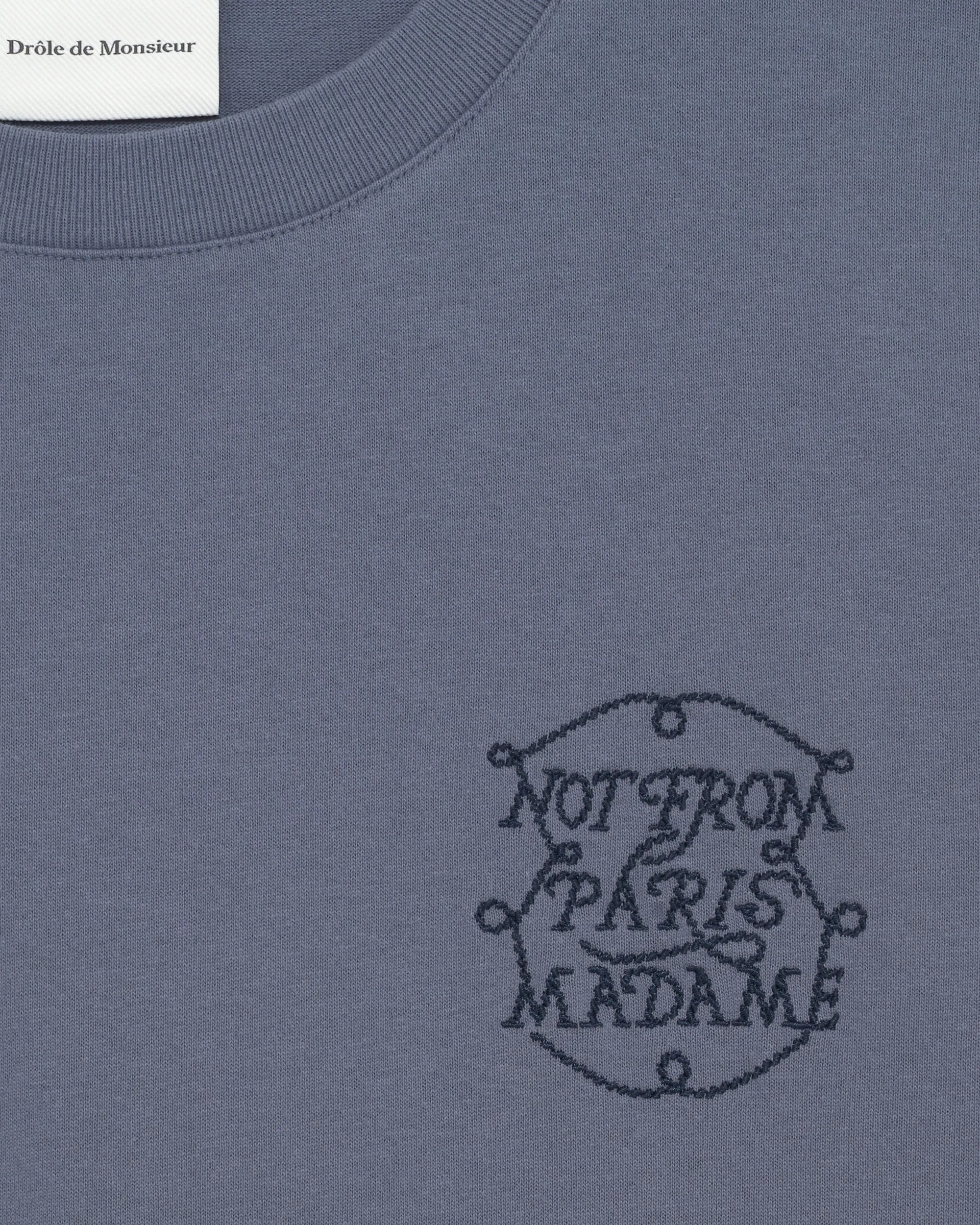 Tシャツ・カットソー DROLE DE MONSIEUR Le T-SHIRT Slogan Tresses Le T-Shirt Slogan Tresses