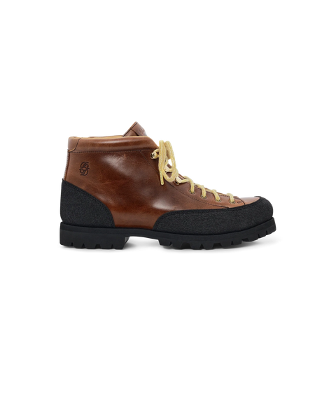 Brown leather ankle boots – Drôle de Monsieur