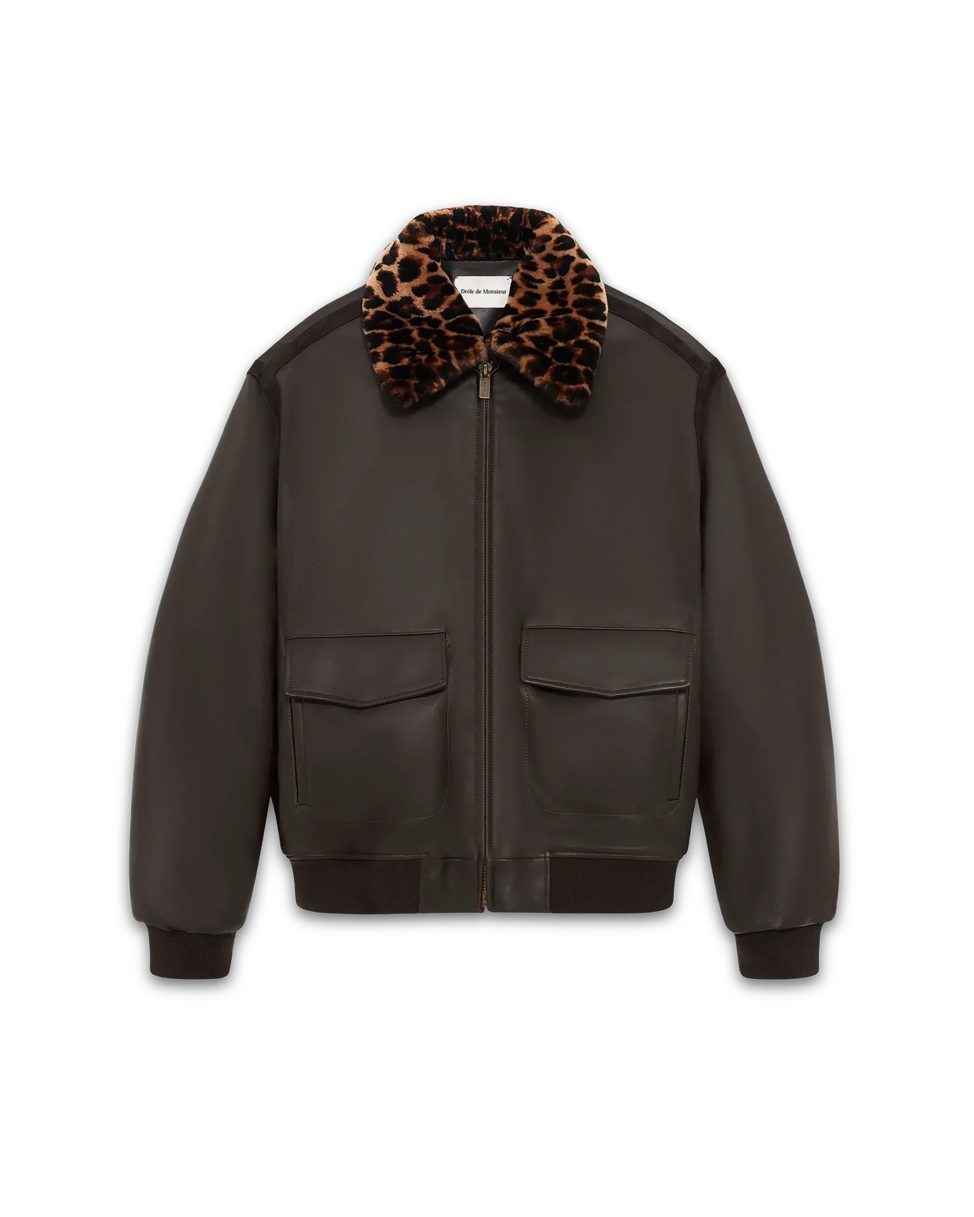 DRÔLE DE MONSIEUR ブラックジャケット Drôle De Monsieur Le Blouson レザージャケット | ブラック
