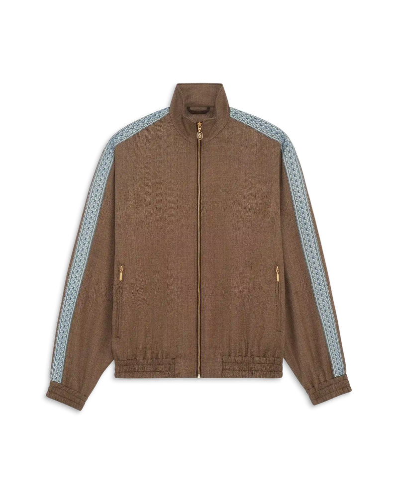 Brown wool jacket – Drôle de Monsieur Brown wool jacket – Drôle de Monsieur