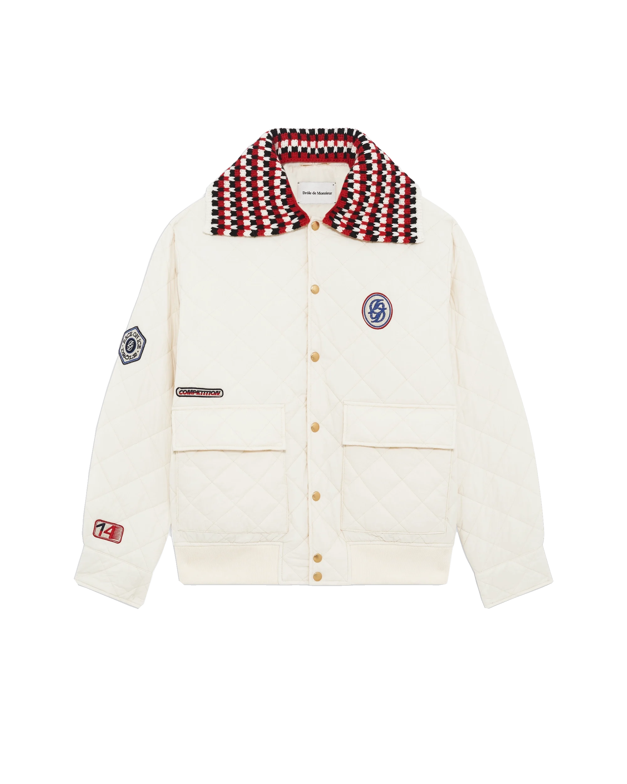 ジャケット・アウター DROLE DE MONSIEUR Padded CheckJacket Drôle de Monsieur on Instagram: “Padded Check Jacket - Swipe