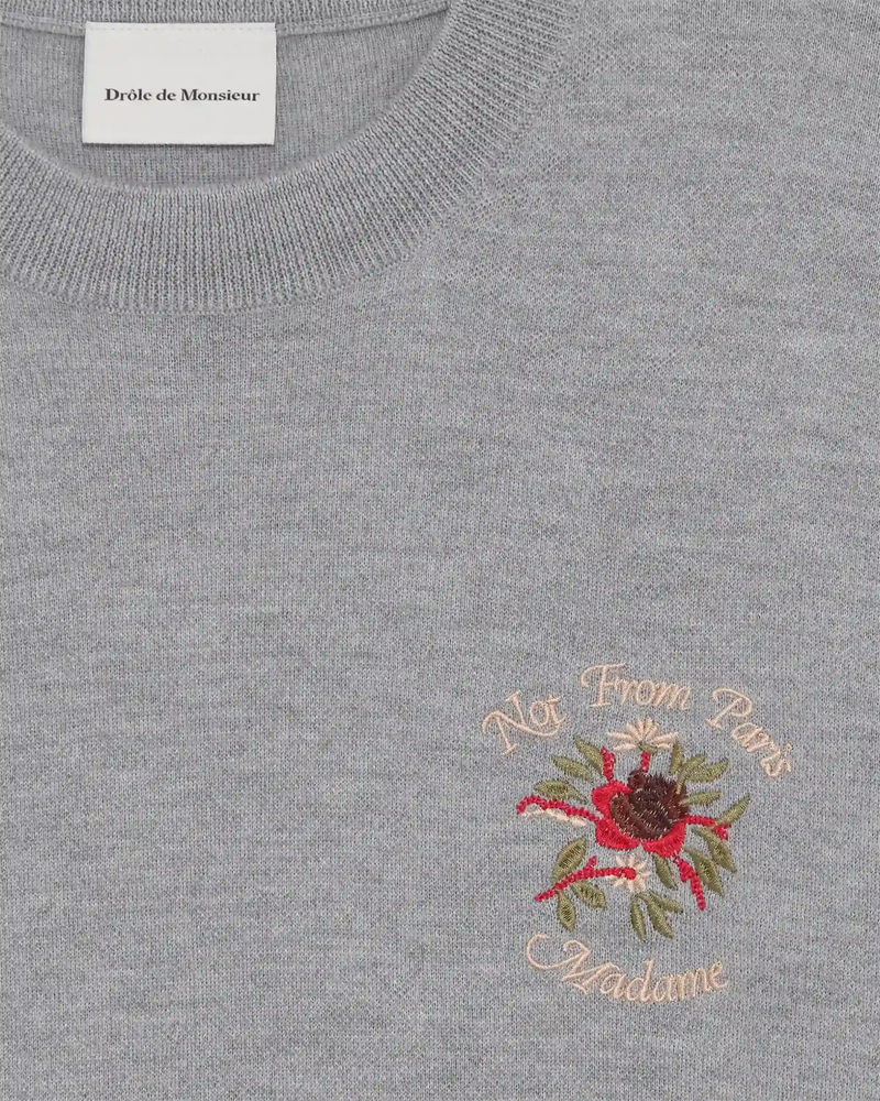 Le T-Shirt Slogan Rose - Drôle de Monsieur - 3