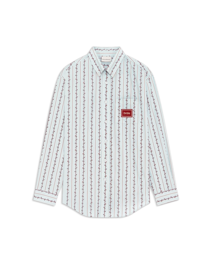 La Chemise Fleurs Tressées - Drôle de Monsieur