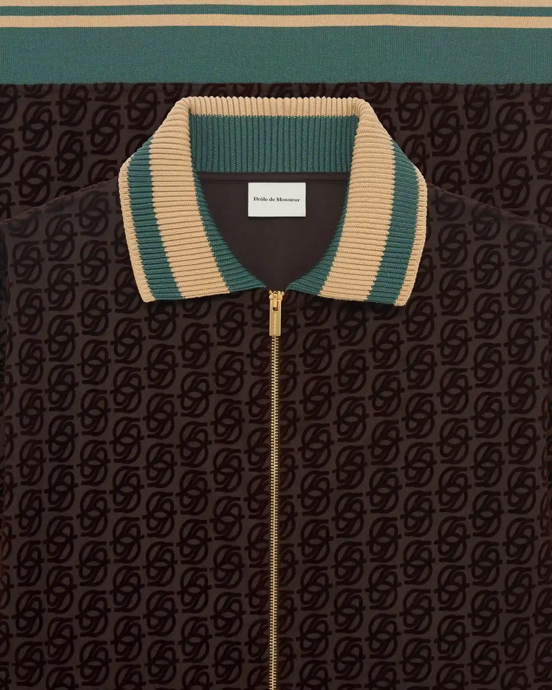 La Track Jacket Monogramme – Drôle de Monsieur La Track Jacket Monogramme – Drôle de Monsieur