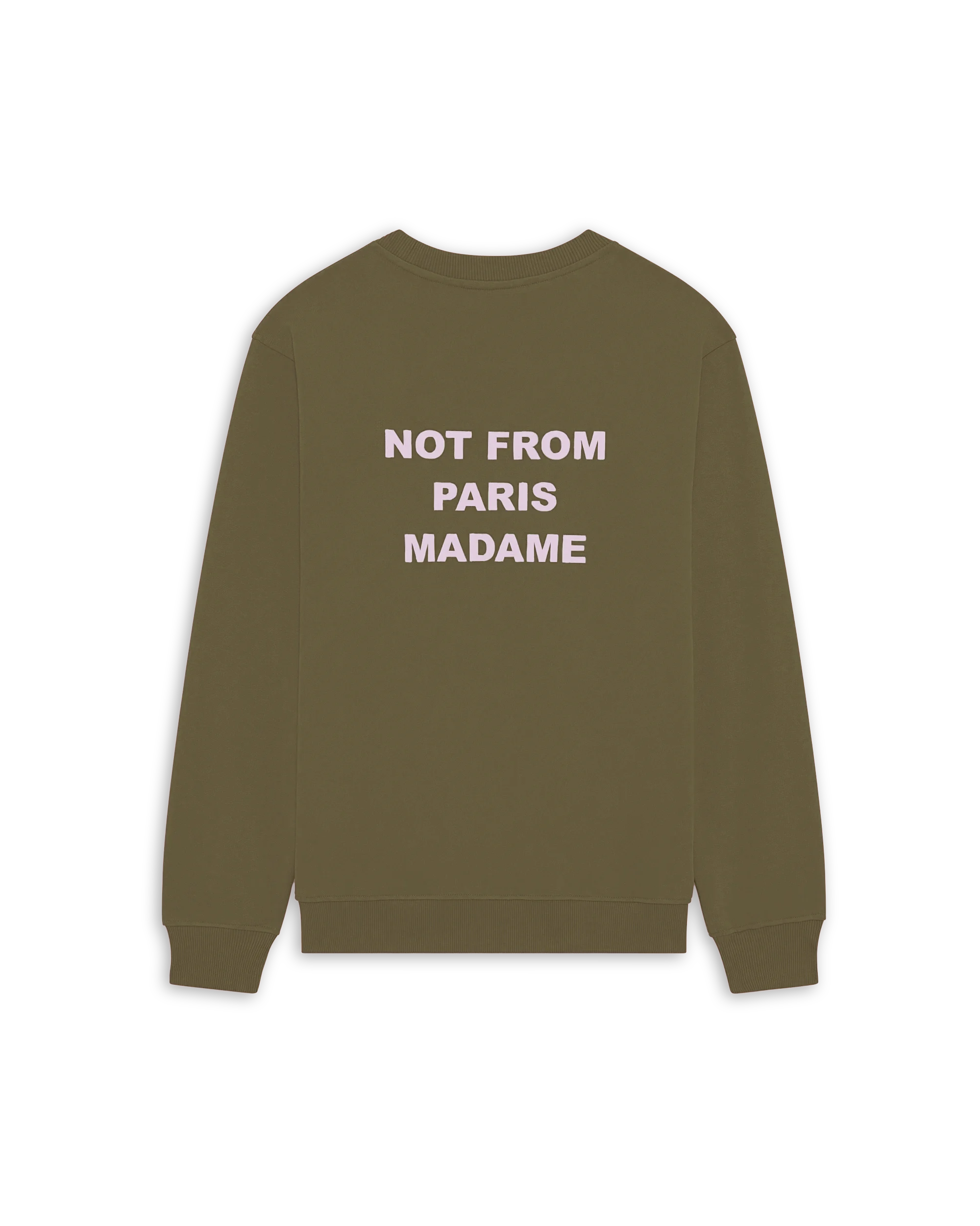 スウェット・トレーナー Drole de Monsieur NFPM Print Sweatshirt SW102-CO001-FGN DROLE DE MONSIEUR(ドロールドムッシュ)のメンズ スウェット