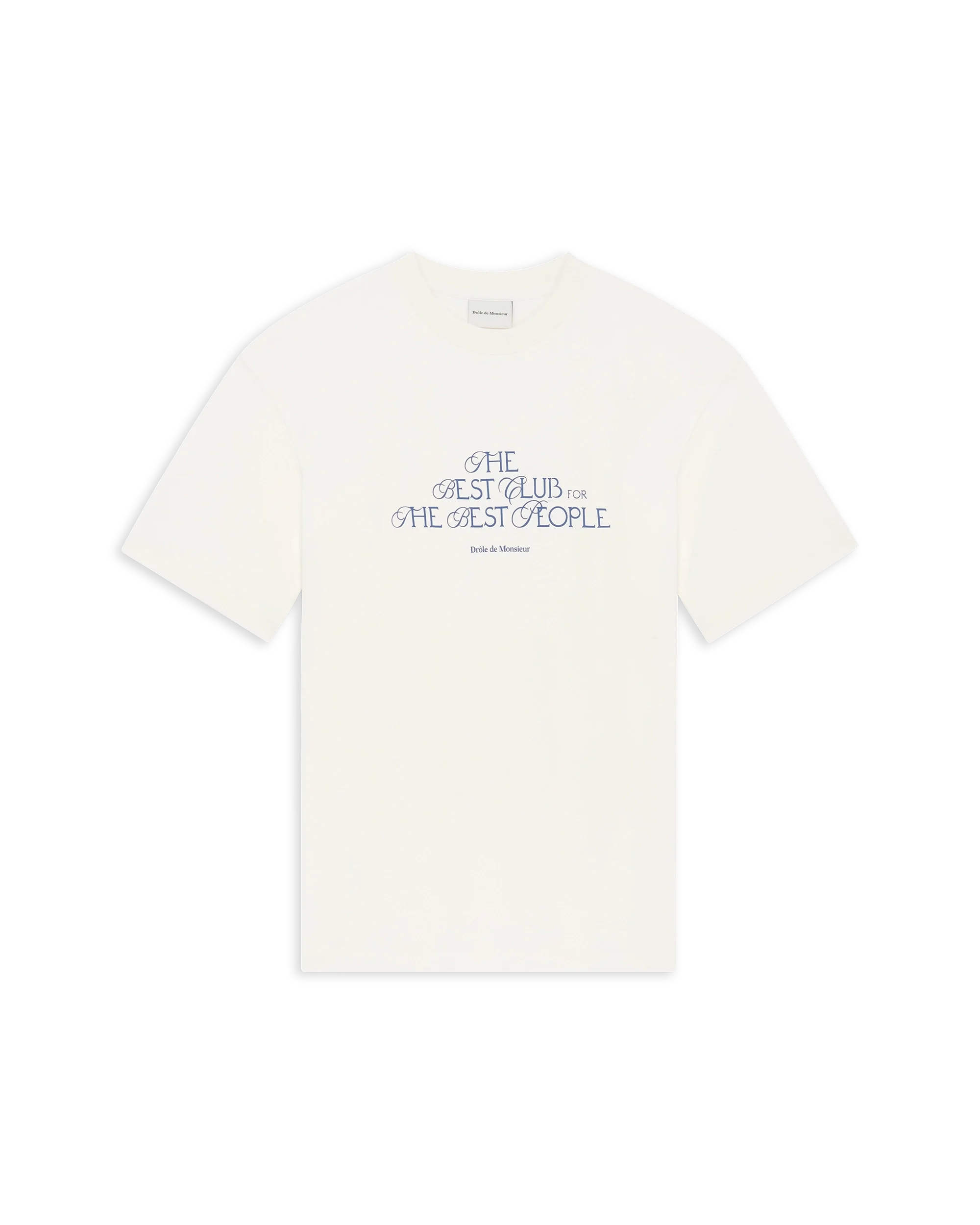 Tシャツ・カットソー DROLE DE MONSIEUR Men T Shirts TS261 CO002TAUPE GREY Le T-Shirt Grand Hôtel