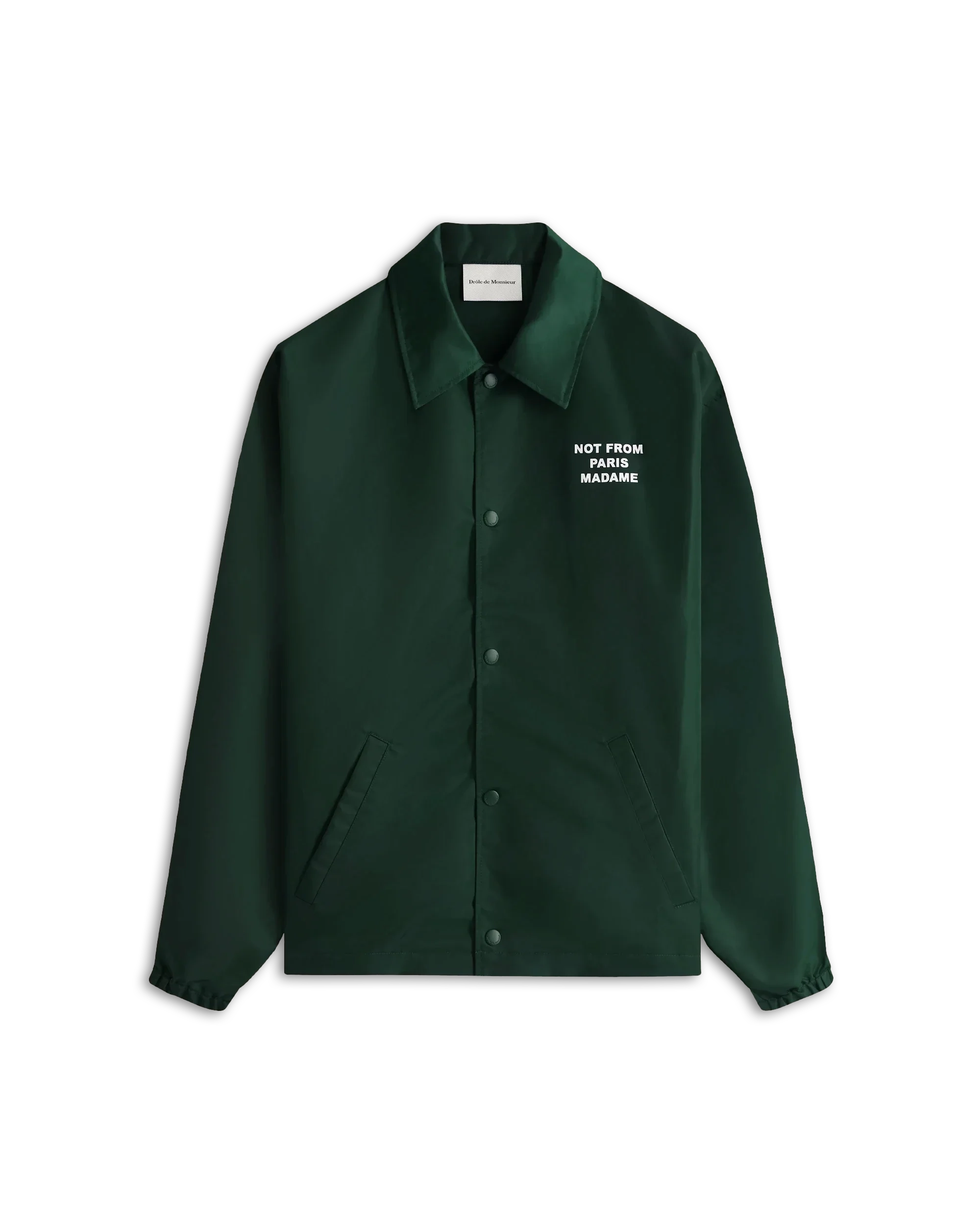 Dark Green Cotton Slogan Hoodie Dark Green Cotton Slogan Hoodie