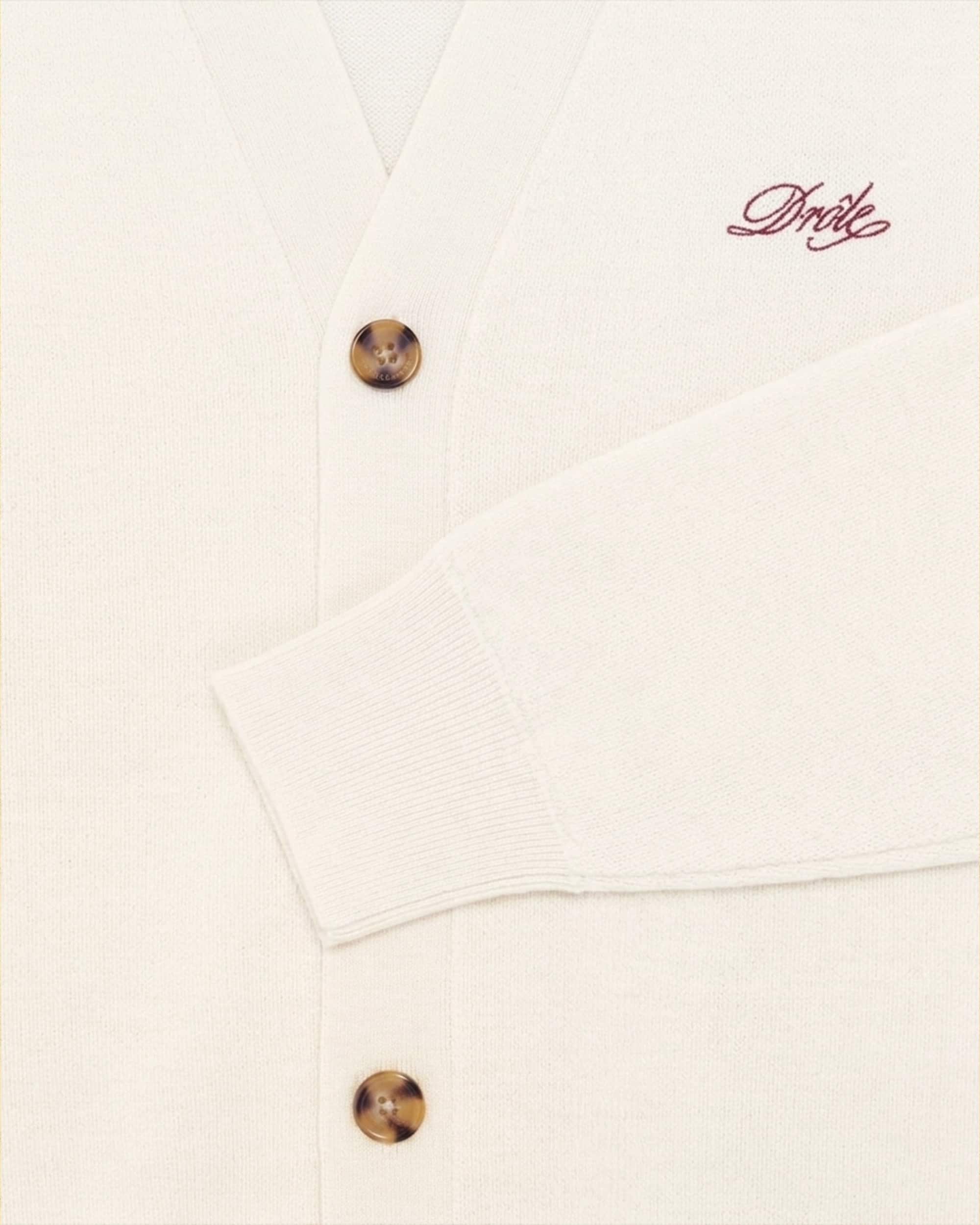 Black linen cardigan – Drôle de Monsieur