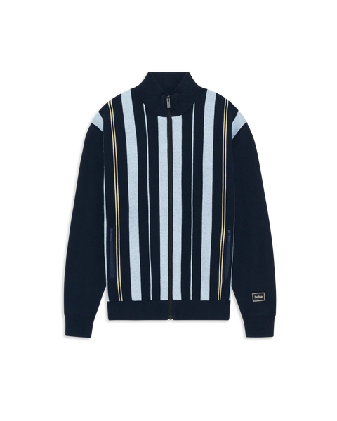 トップス Herlipto Muriel Stripe Knit Jacket Striped Zipped Knit Jacket – Drôle de Monsieur