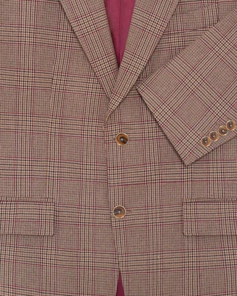 Prince Of Wales Single Breasted Jacket - Drôle de Monsieur - 2