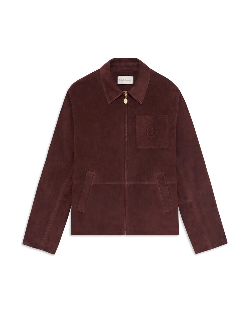 Veste Zippée Cuir D Mirroir - Drôle de Monsieur - 1