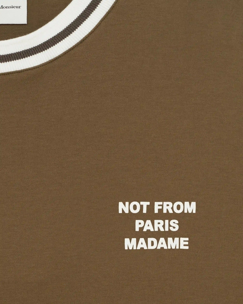 Sport Slogan T-shirt - Drôle de Monsieur - 2