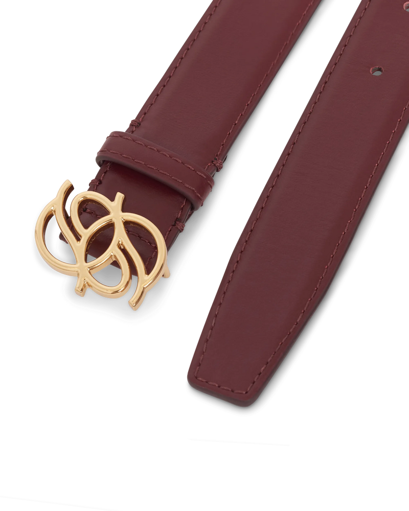 Leather D-Miroir Belt - Drôle de Monsieur - 2