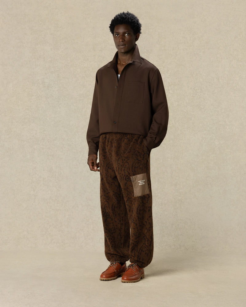 Slogan Sleeveless Sherpa Jacket - Drôle de Monsieur - 2