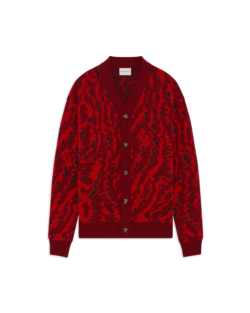 Moiré Cardigan - Drôle de Monsieur