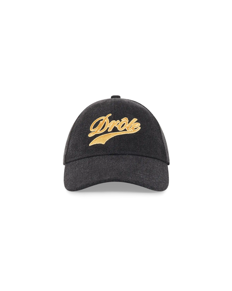 Drôle Embroidered Denim Cap - Drôle de Monsieur