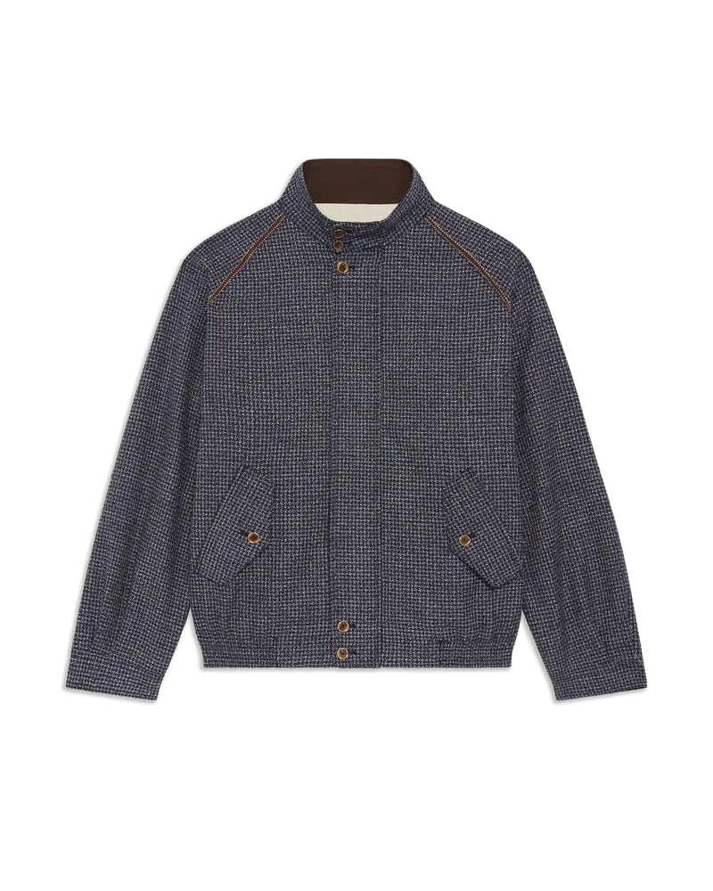 Houndstooth Baracuta Jacket - Drôle de Monsieur - 1
