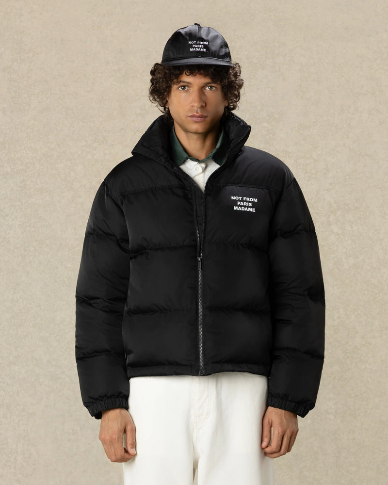 Slogan Puffer Jacket - Drôle de Monsieur - 3