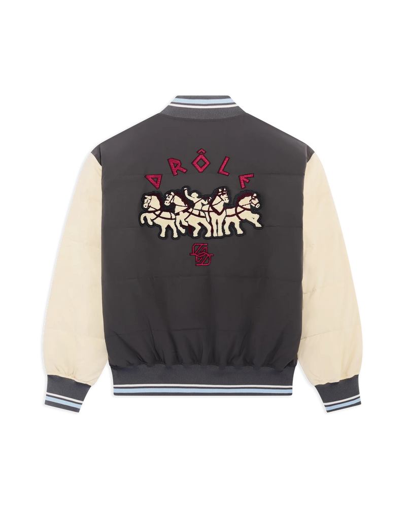 Drôle Horses Embroidered Puffer Jacket - Drôle de Monsieur - 4