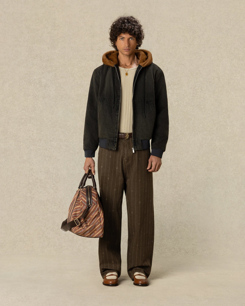 Denim Jacket Fur Lining - Drôle de Monsieur - 3