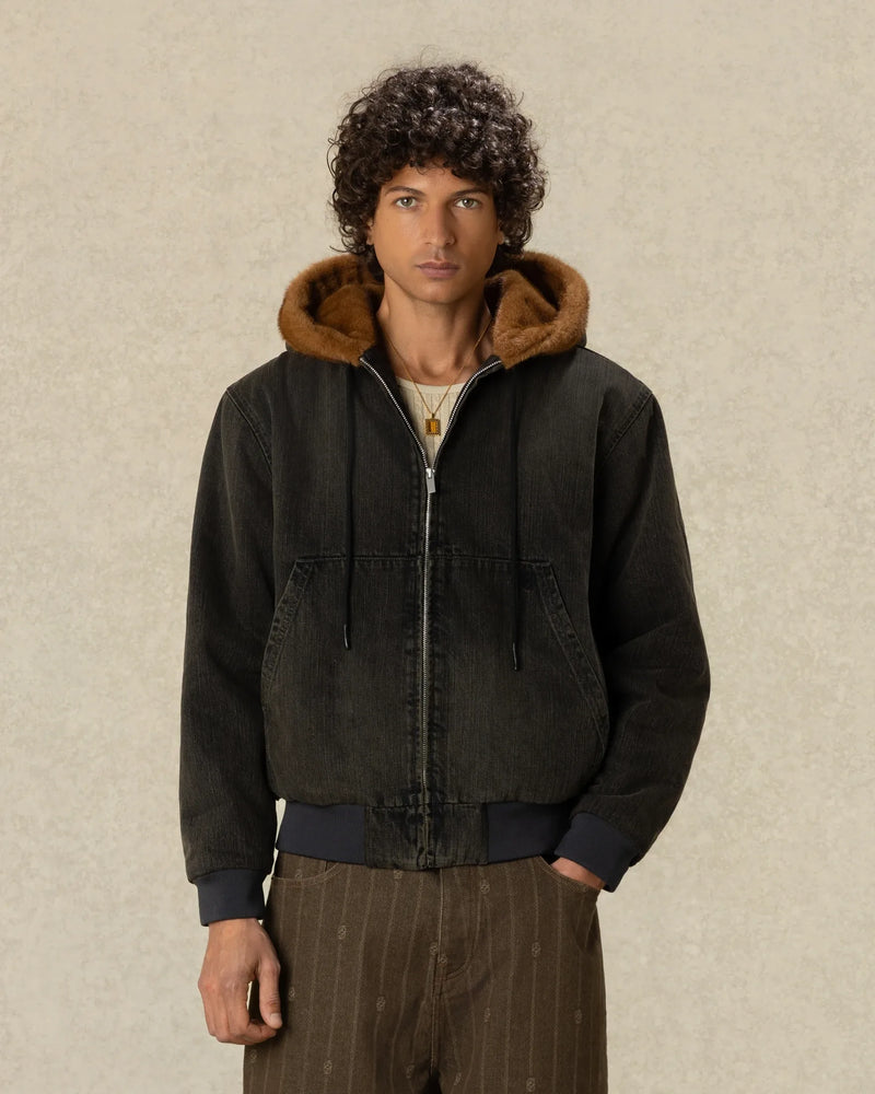 Denim Jacket Fur Lining - Drôle de Monsieur - 2